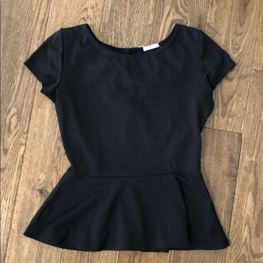 Peplum top